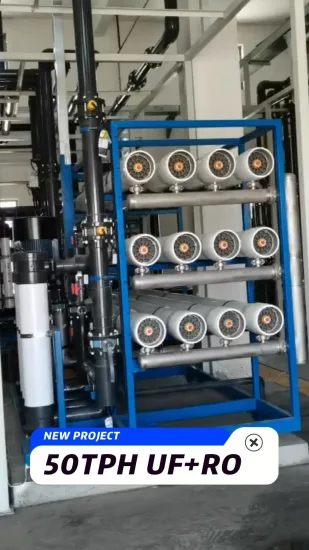 Système d'ultrafiltration 4000lph UF pour la fabrication d'eau pure