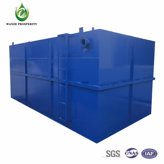 Composant intégré de traitement des eaux usées Mbr pour le traitement quotidien des eaux usées domestiques